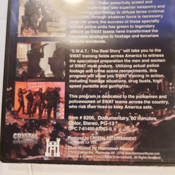 SWAT - The Real Story - Actual Footage of SWAT Team Action & Training DVD NEW - Picture 4 of 7